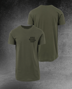 T-SHIRT HYPED BOCK ANGRIFF OLIV