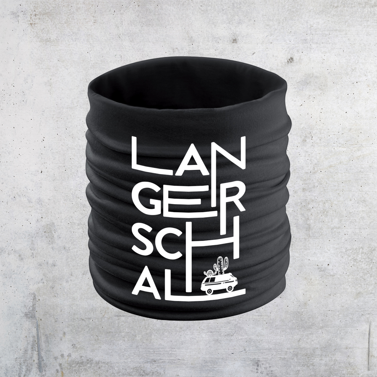 Langer Schal (Schlauchschal)