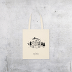 Baumwolltasche "Polarlichter"