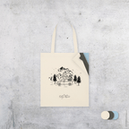 Baumwolltasche "Polarlichter"