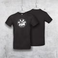 T-Shirt "Lange Reisen" Schwarz