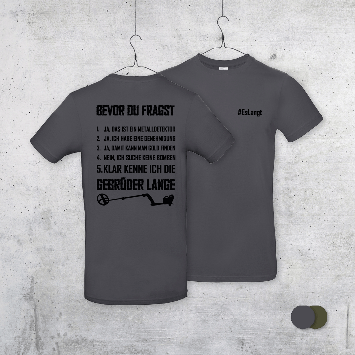T-Shirt "#EsLangt"
