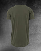 T-SHIRT HYPED BOCK ANGRIFF OLIV