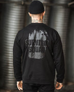 CREWNECK SWEATSHIRT "SURVIVAL SQUAD" BÄR