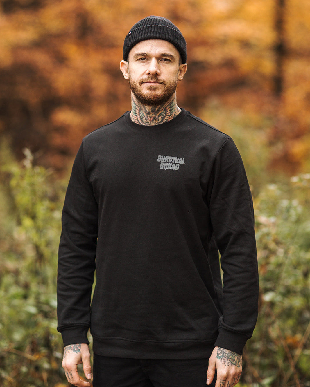 CREWNECK SWEATSHIRT "SURVIVAL SQUAD" BÄRENTATZE