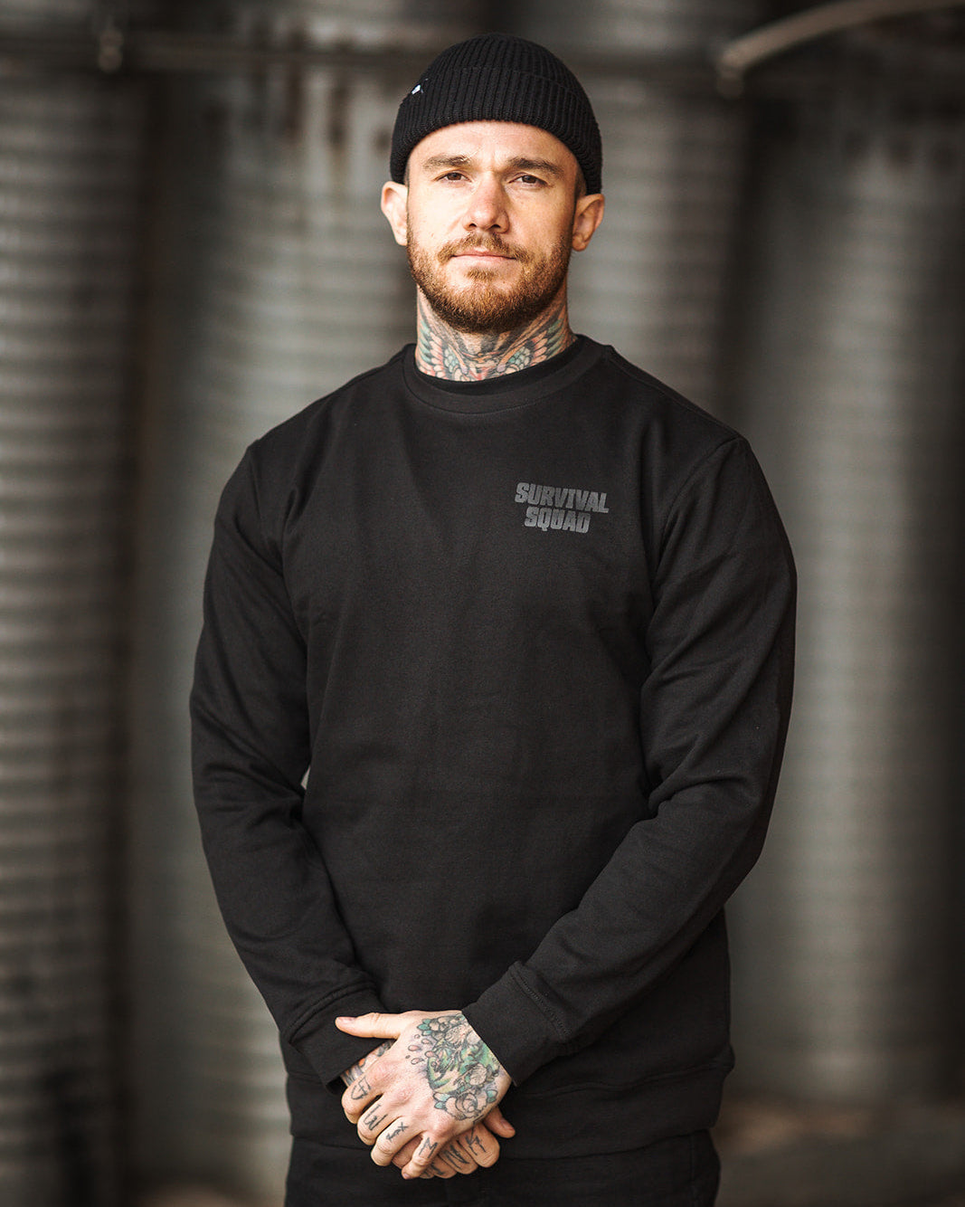 CREWNECK SWEATSHIRT "SURVIVAL SQUAD" KANADA