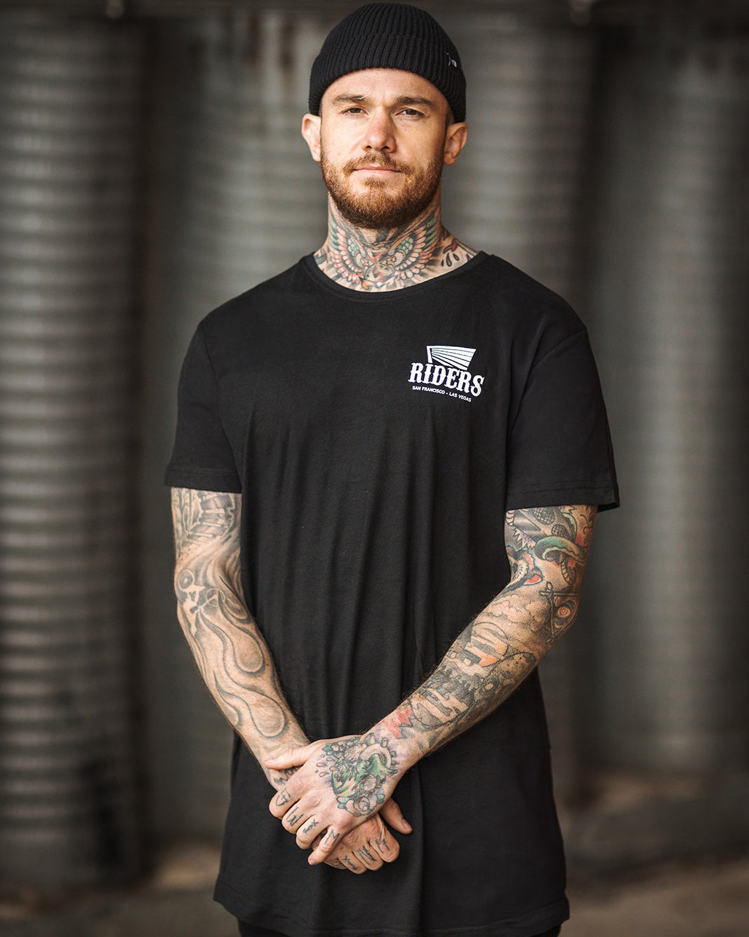 T-SHIRT LONG TEE "RIDERS"