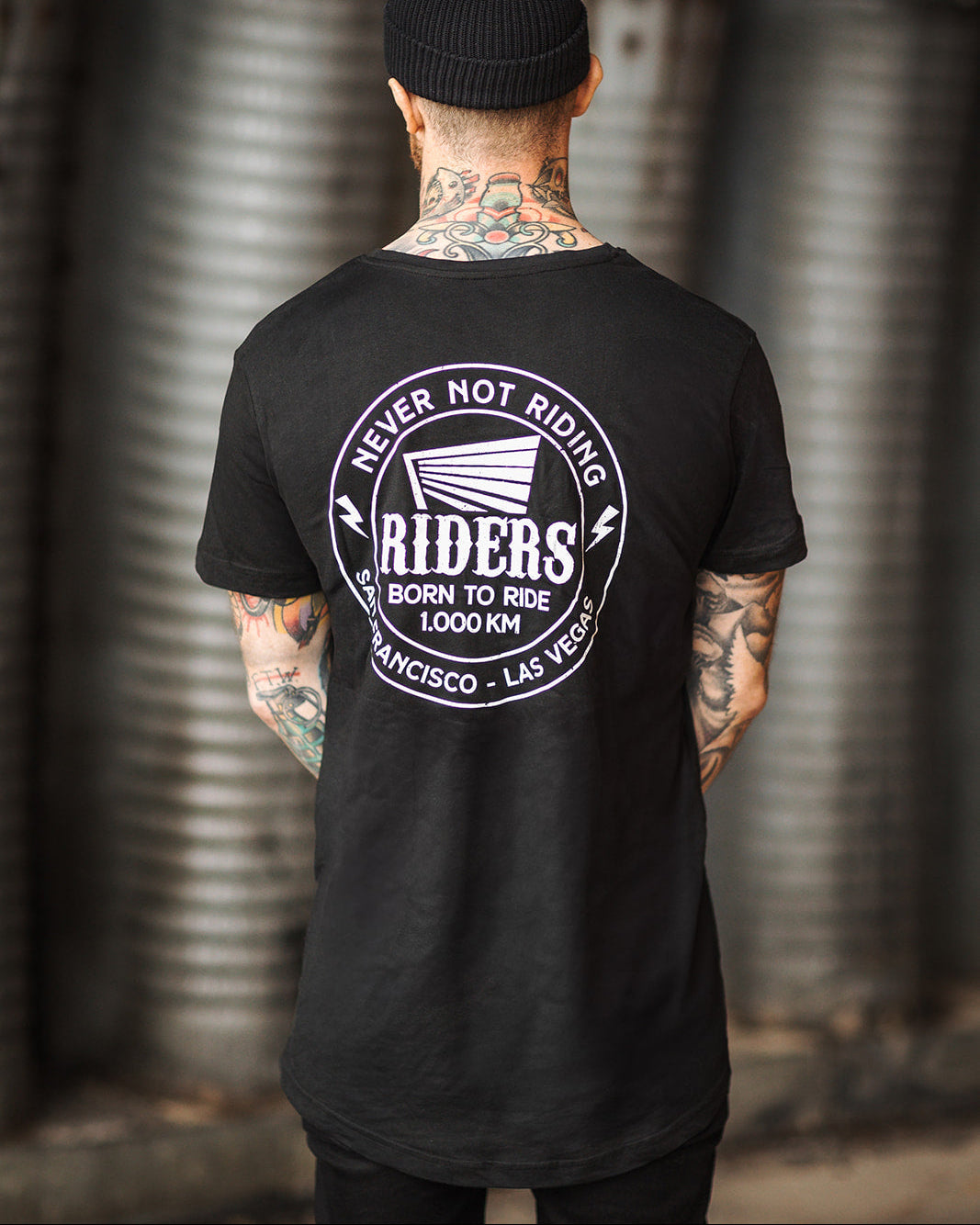 T-SHIRT LONG TEE "RIDERS"
