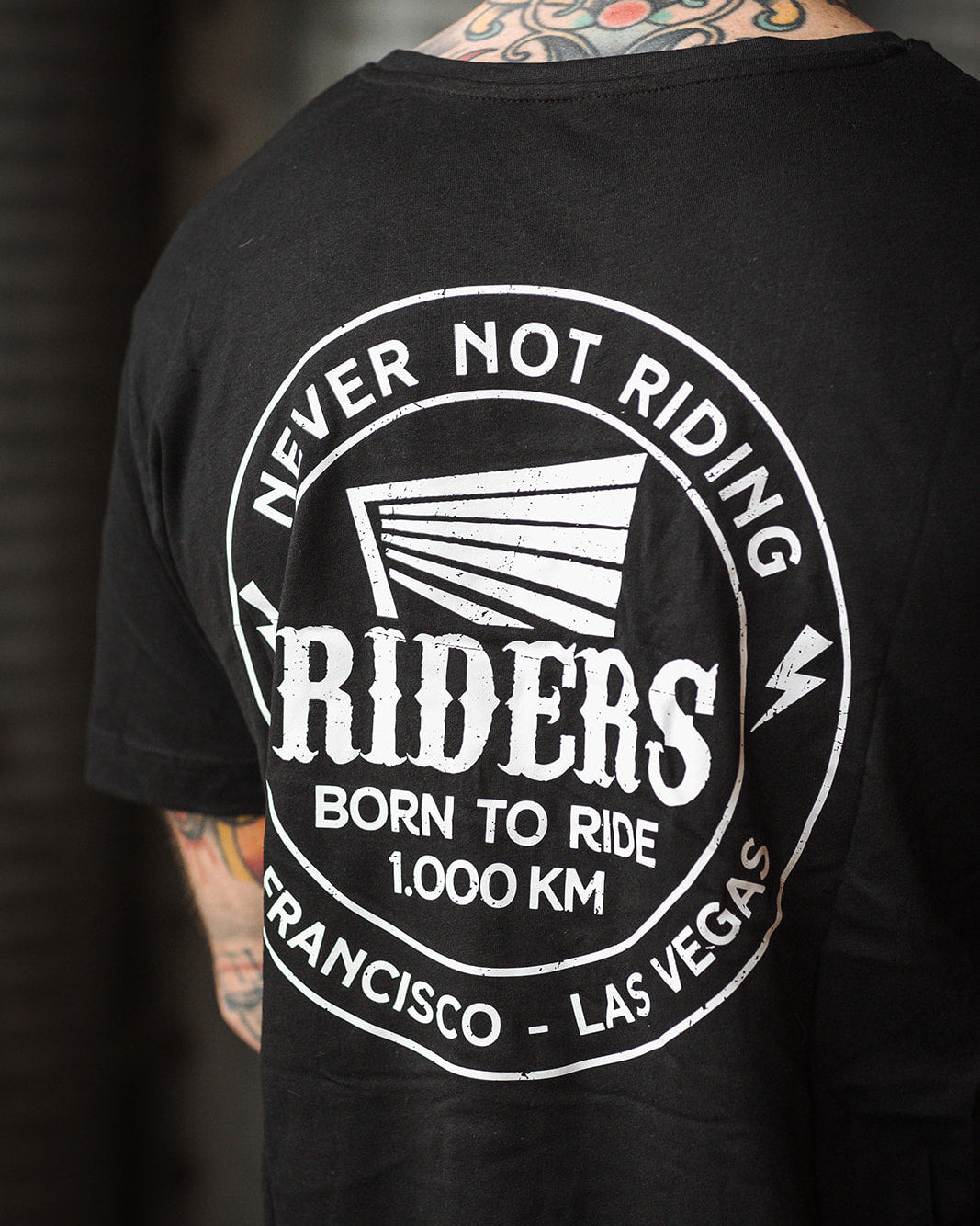 T-SHIRT LONG TEE "RIDERS"