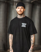 HEAVY OVERSIZE SHIRT "ADVENTURE CREATES MEMORIES"