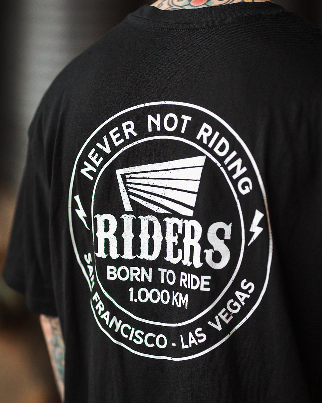 HEAVY OVERSIZE SHIRT "RIDERS"