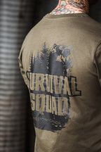 T-SHIRT "SURVIVAL SQUAD" BÄR