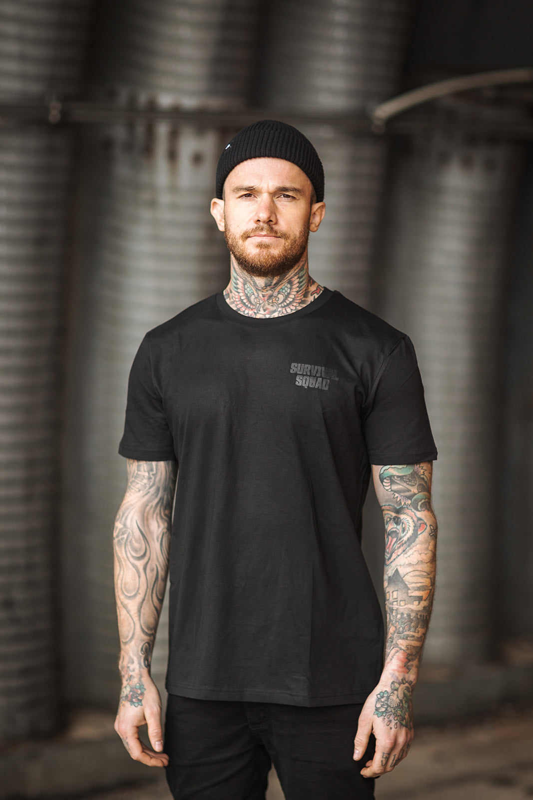 T-SHIRT "SURVIVAL SQUAD" BÄR