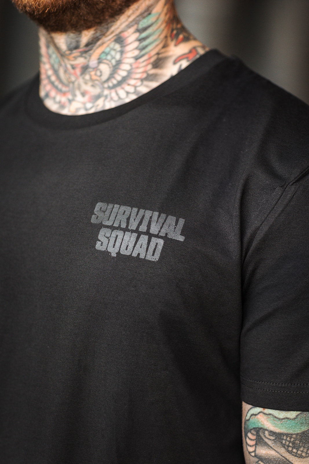 T-SHIRT "SURVIVAL SQUAD" BÄR