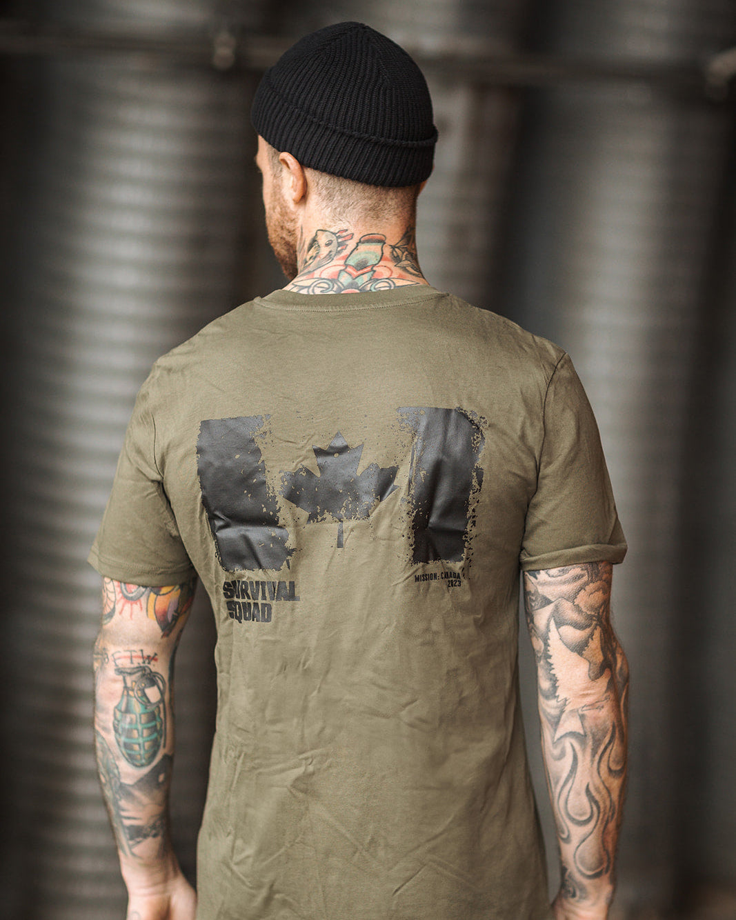 T-SHIRT "SURVIVAL SQUAD" KANADA